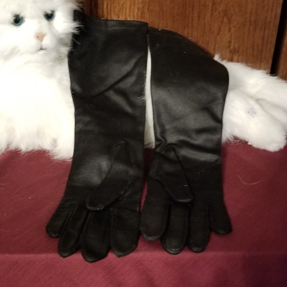 Analon Hanson black long gloves
